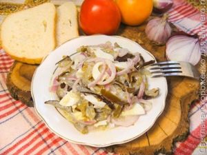 Вкусный салат из баклажан