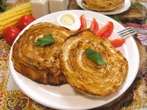 Капуста запеченная в духовке
