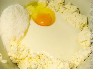 Творожные кексы с ананасом