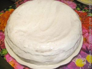 Сочный торт с ананасом