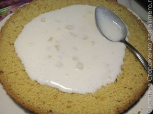 Сочный торт с ананасом