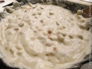 Шарлотка с яблоками и тыквой в мультиварке