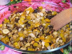 Икра из баклажанов и тыквы
