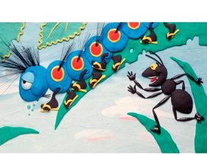 Креативные картины из пластилина