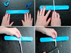 Шары из гофрированной бумаги, мастер-классы.