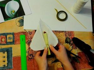 Цветы из конфет, мастер-классы.