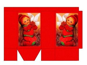 Коробки из бумаги, шаблоны.