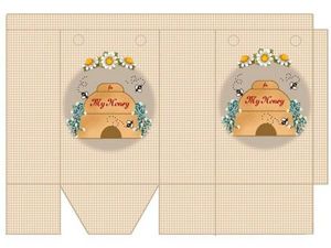 Коробки из бумаги, шаблоны.