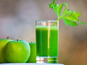 15. Фреш из яблока и сельдерея. Готовить его из зеленых сортов яблок и стеблей сельдерея из расчета 1 крупное яблоко и 2 стебля сельдерея. 15. Фреш из яблока и сельдерея. Готовить его из зеленых сортов яблок и стеблей сельдерея из расчета 1 крупное яблоко и 2 стебля сельдерея.