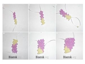 Цветы из бисера, мастер-классы.