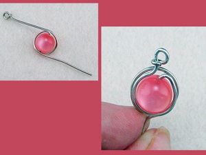 Серьги из бусин, мастер-классы.