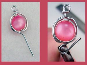 Серьги из бусин, мастер-классы.