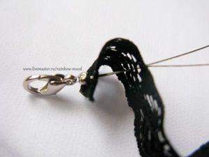 Украшения из кружева, мастер-классы.