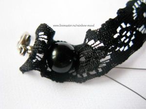 Украшения из кружева, мастер-классы.