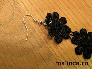 Украшения из кружева, мастер-классы.