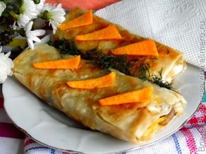 Рулет из лаваша