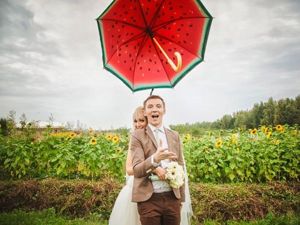 Оригинальные идеи свадебной фотосессии