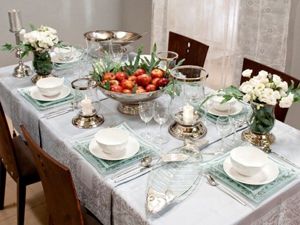 Идеи сервировки стола