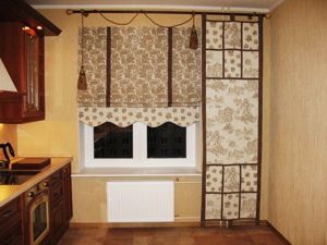 Римские шторы в интерьере