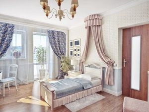 Кровать с балдахином, идеи.