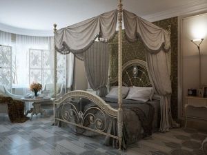 Кровать с балдахином, идеи.