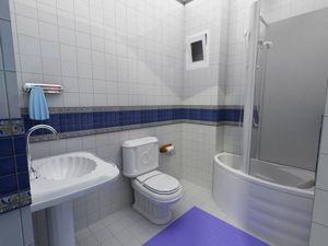 Дизайн интерьера совмещенной ванной