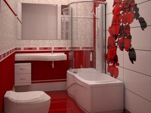 Дизайн интерьера совмещенной ванной
