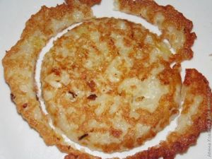 Картофельные оладьи