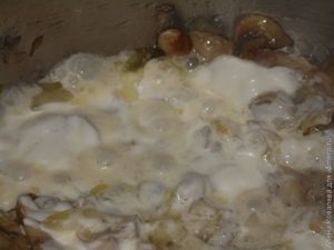 Пельмени с грибами