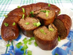 Печеночная колбаса