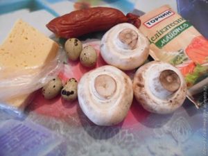 Фаршированные грибы