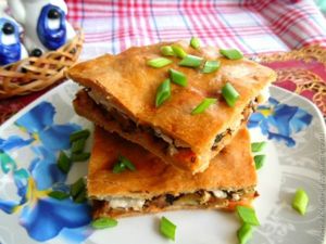 Мясной пирог