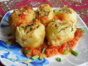 Фаршированный картофель