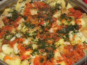 Фаршированный картофель