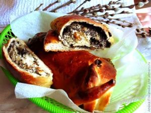 Рулет с маком и орехами