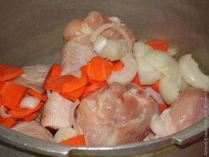 Курица в сметане