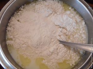 Блины с творогом