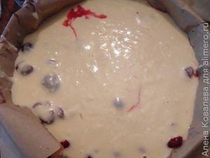 Пирог с вишней
