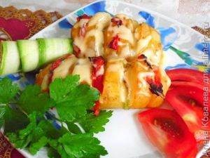 Картофель с овощами
