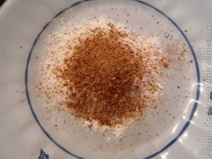 Печень с грибами