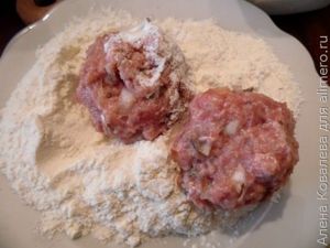 Котлеты с грибами
