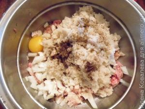 Котлеты с грибами