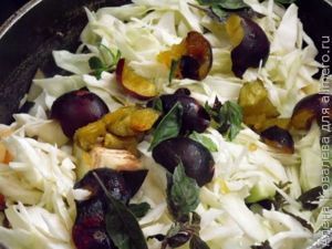 Курица с овощами