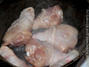 Курица с овощами