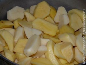 Картофель с грибами