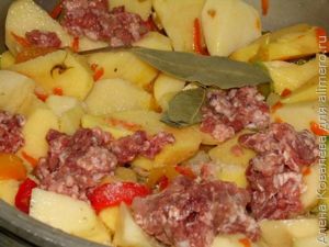 Картофель с грибами