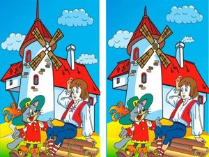 Игры для детей. Найди отличия.
