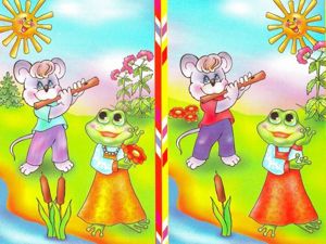 Игры для детей. Найди отличия.