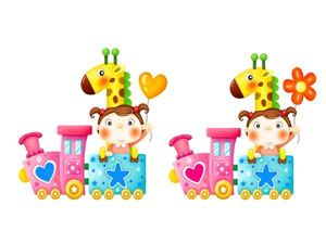 Игры для детей. Найди отличия.