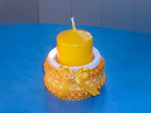 Декор подсвечников, мастер-классы.